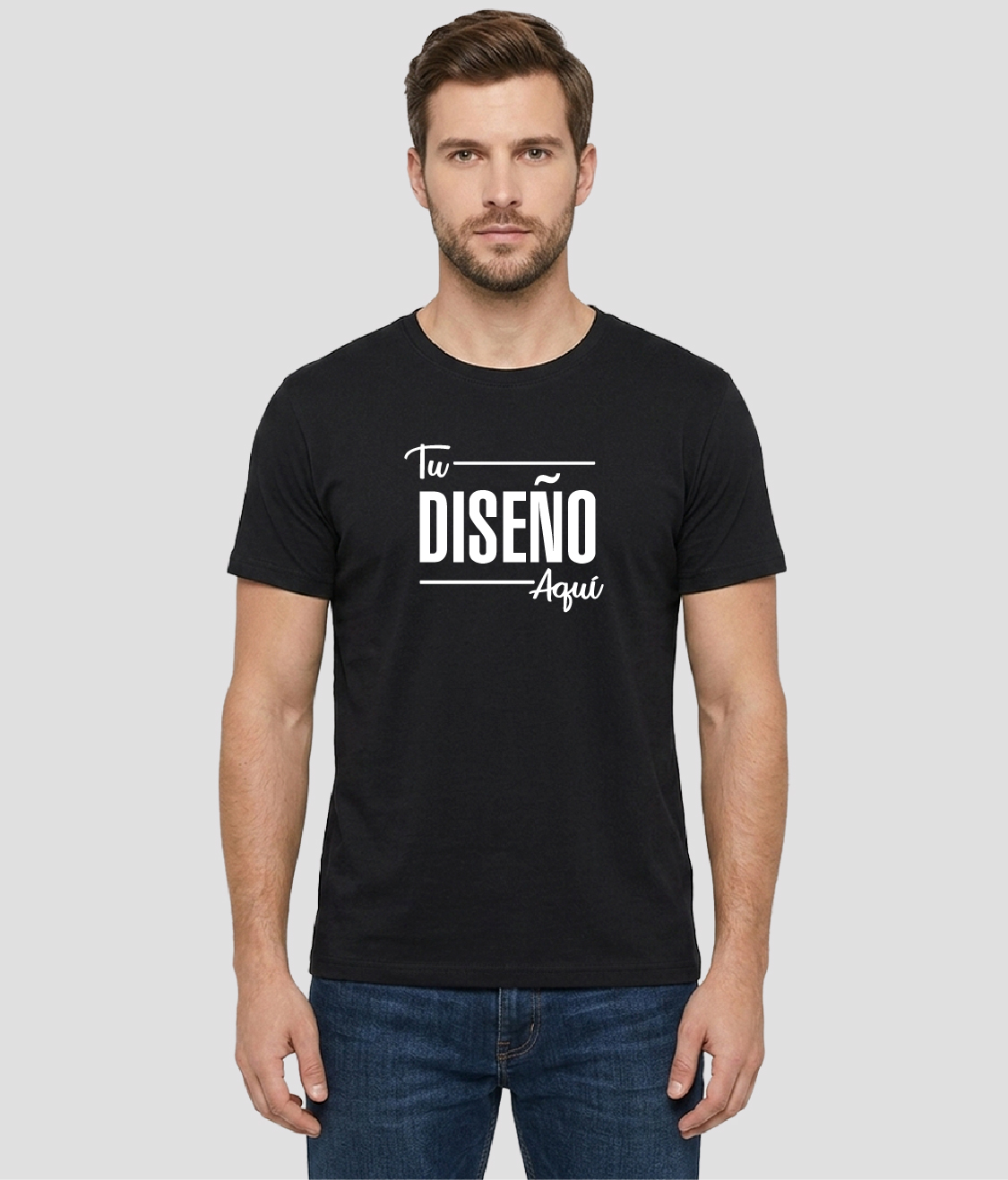 Yazbek Playera 100% Algodón Para Hombre Peso Completo C0300