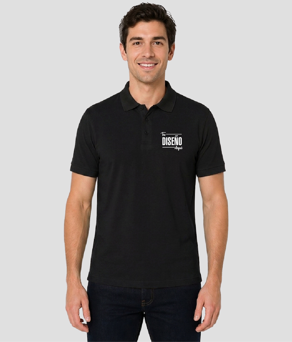 Yazbek Playera Tipo Polo Para Hombre 50 Algodón 50 Poliéster C0550