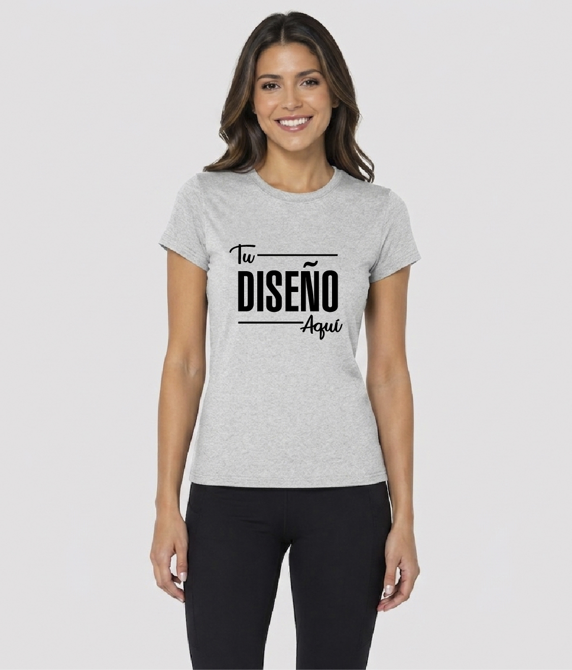 Yazbek Playera Para Mujer Algodón Peso Completo D0300