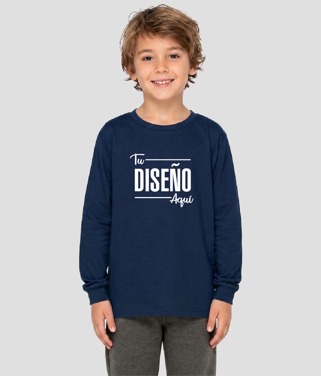 Yazbek Playera Manga Larga Niño (4-14 años) N0304