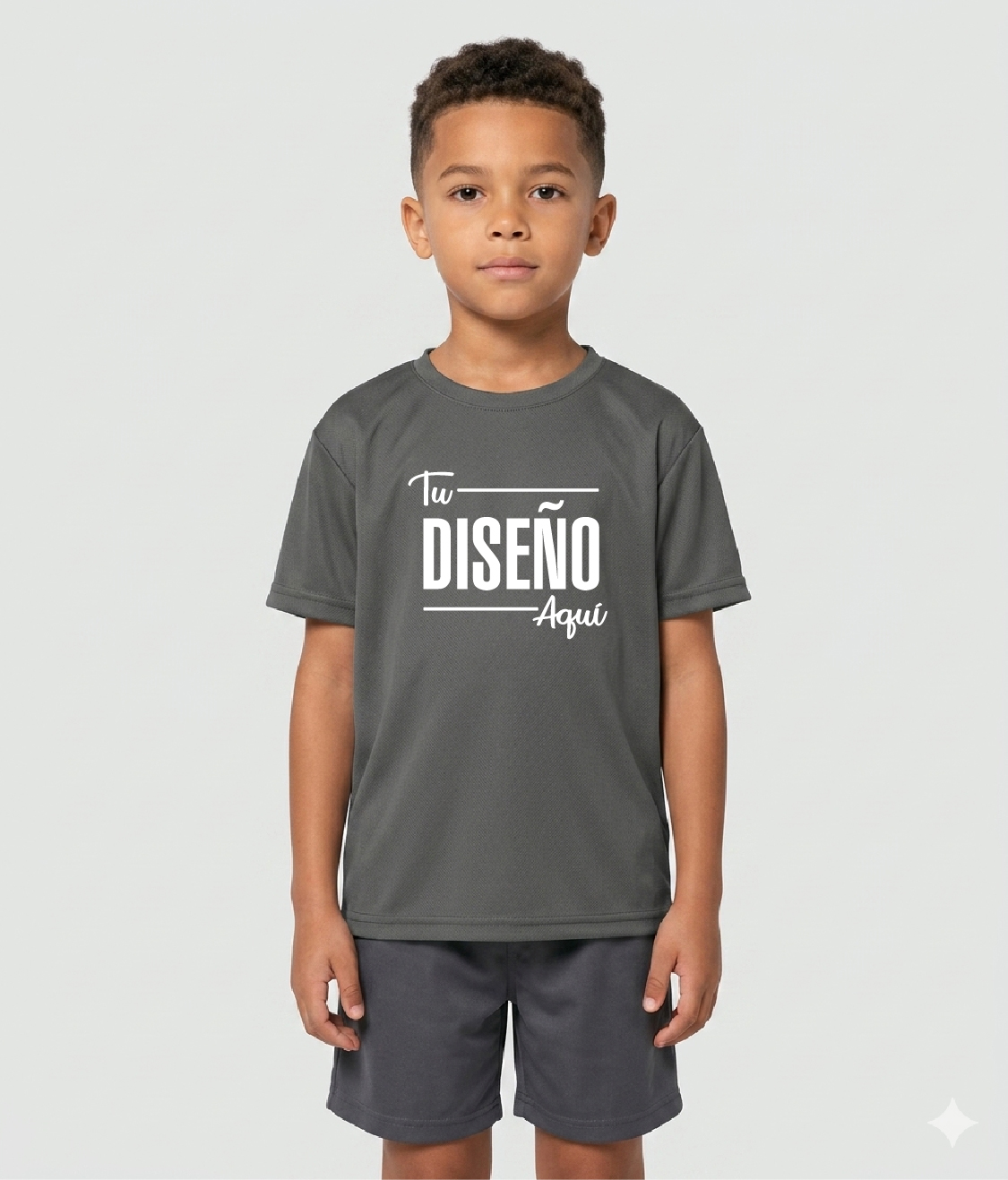 Yazbek Playera Deportiva Para Niño (4-14 años) 100% Poliéster N01302